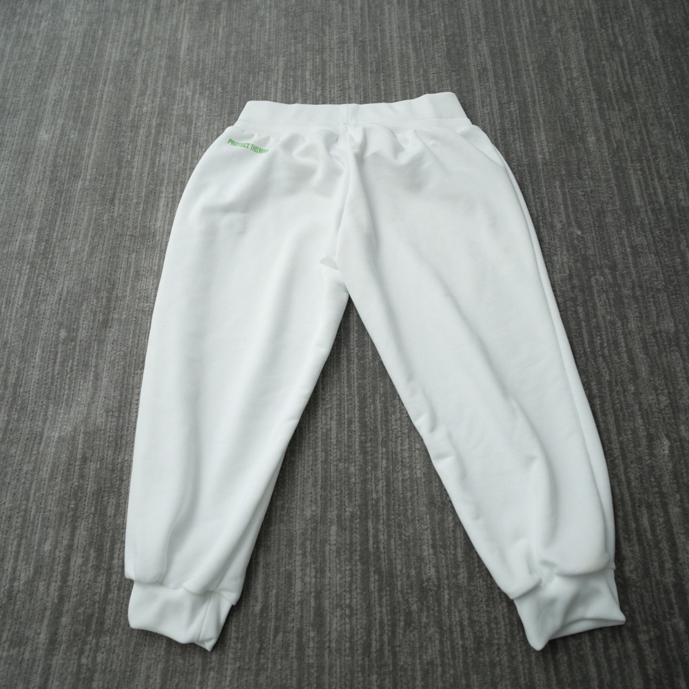 Under Armour Jogger Women White Green Protect This House Sweatpants Small - Picture 3 of 13